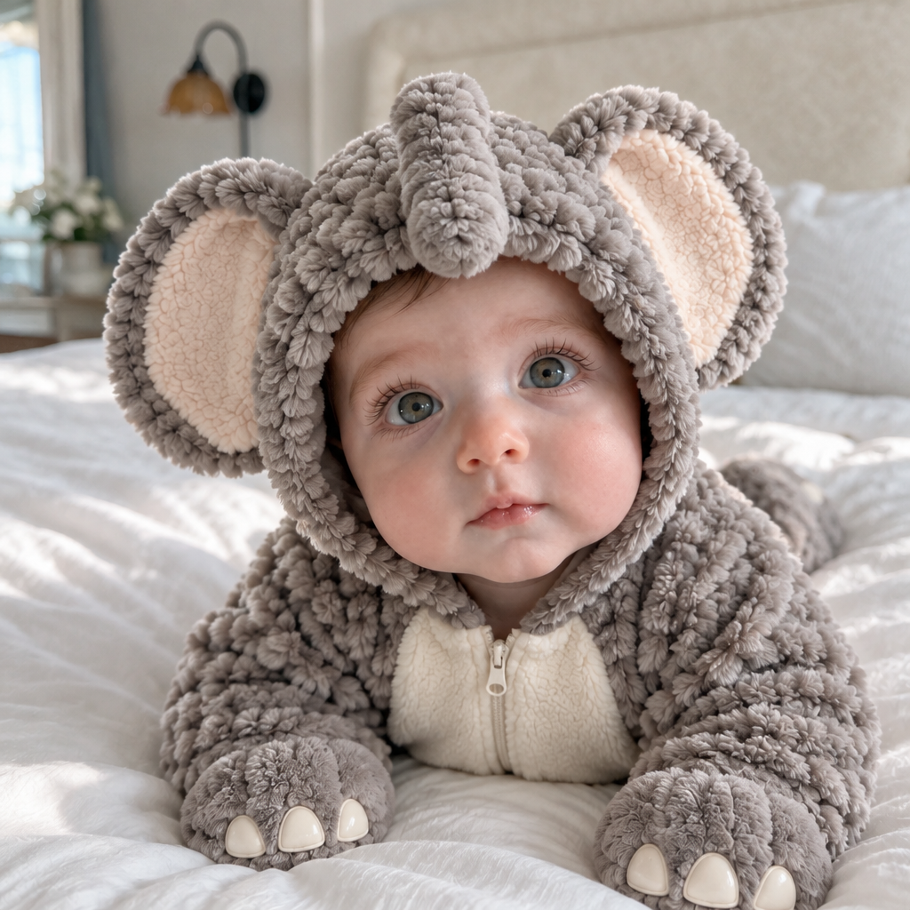 Baby Animal Onesie Jumper